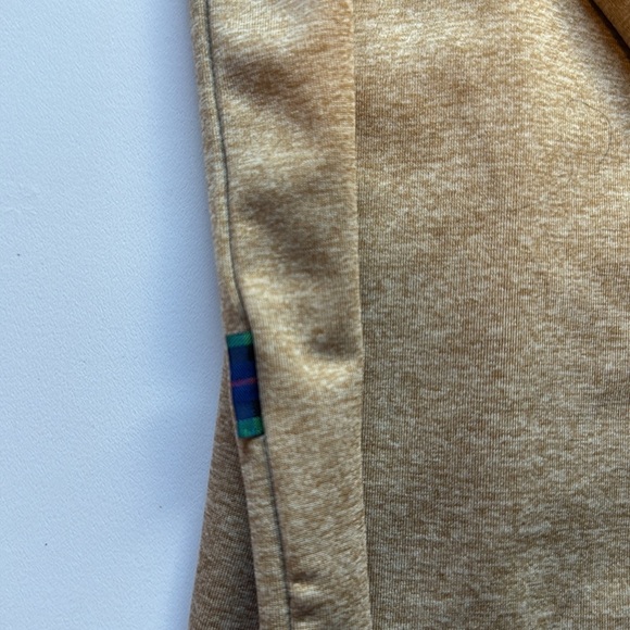 William Murray Golf Tan Long Sleeve Quarter Zip - Picture 9 of 10